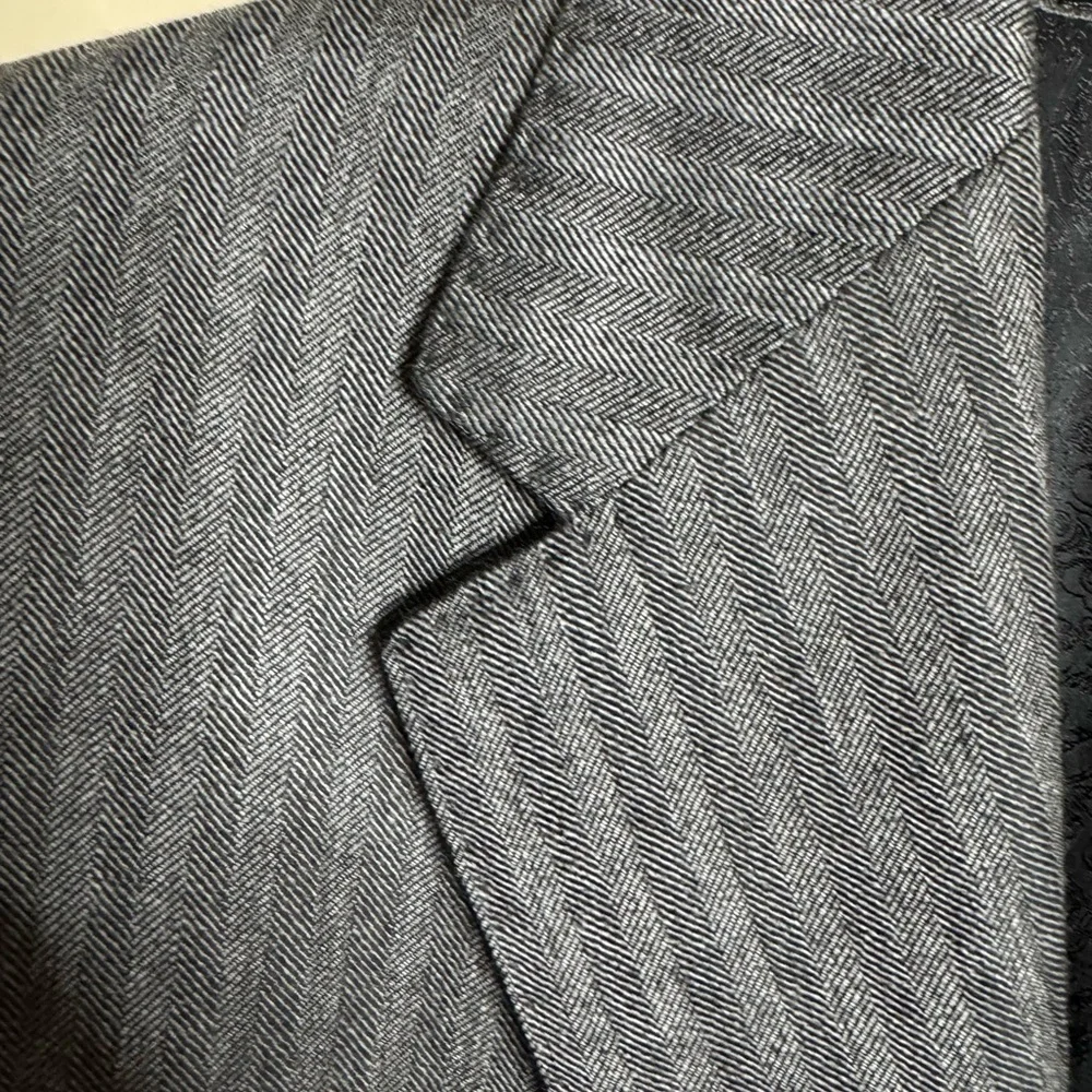 Astor & Black Loro Piana Sport Coat Herringbone Cashmere & Silk Blazer size 38S